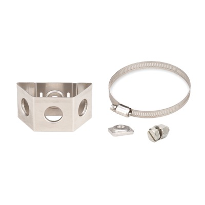 Adaptador para Sujetadores Tipo Mariposa. Instalación en Tubo con Diámetro 0.75 a 1.5 Pulgadas (19.05 a 38.1 mm). Paquete de 10 Piezas | TTS3-7515