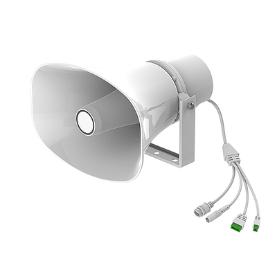 Altavoz SIP IP para Voceo y Paging / 2 Líneas SIP / Potencia 30W / IP66 Exterior / Alimentación PoE / Compatible con Conmutadores SIP / Montaje en Pared | A233