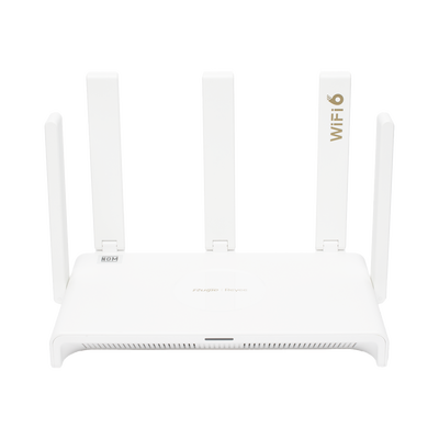 Home Router inalámbrico MESH , Diseñado para GAMING con doble puerto WAN Gigabit para Sumar Ancho de banda, 4 puertos LAN Gigabit., WI-FI 6 2x2 doble Banda | RG-EW3000GX