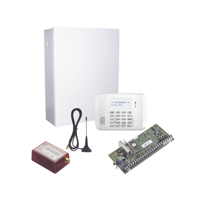 KIT de Panel de Alarma Hibrido/Teclado 6162RF Y Comunicador MN01LTEM - 2 años de servicio incluidos | VISTA48/6162RFCOM