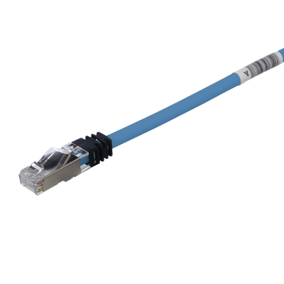 Patch Cord Cat6A, Blindado S/FTP, CM/LS0H, 1 Metro, Color Azul | STP6X1MBU