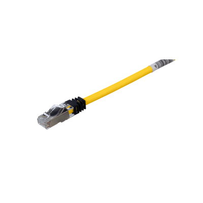 Patch Cord Cat6A, Blindado S/FTP, CM/LS0H, 3 Metros, Color Amarillo | STP6X3MYL