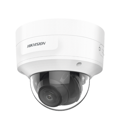 Domo IP 6 Megapixel / Lente Mot. 2.7 a 13.5 mm / 40 mts IR EXIR / Conteo de Personas / Captura Facial / IP67 / IK10 / WDR 120 dB / PoE+ / Alarmas y Audio I/O / ACUSENSE / Micro SD / DarkFighter | DS-2CD3766G2T-IZS(H)