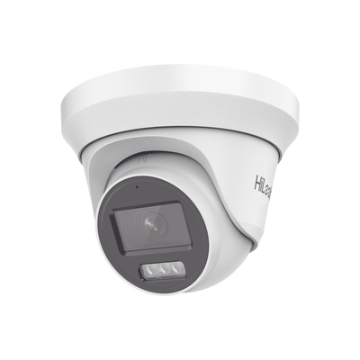 [Audio Bidireccional + Dual Light + ColorVu] Turret TURBOHD 3K / 5 Megapixel / Lente 2.8 mm / 40 mts IR EXIR + 40 mts Luz Blanca / Micrófono y Bocina Integrado / Exterior IP67 / dWD | THC-T257-LTS