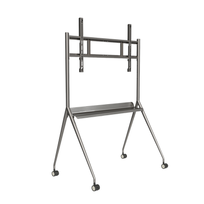 Montaje de Piso Móvil para Pantallas de 86" y 98" / Compatible con VESA / Incluye Soporte para Pantalla | DS-D5ABKY2-B