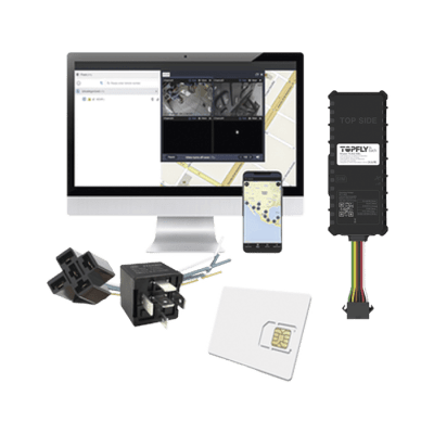 Kit Dispositivo TLW26BL para localización para vehículos / Conectividad 4G LTE y BLE 5.0 / Diferentes tipos de notificaciones / Corte y restablecimiento de energía / Relay + EPCOMGPSCODE + SIM500MB2Y | TLW26BLKITCODE