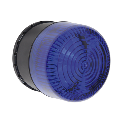 Microcontrolador SELECT-ALERT con Alarma Sirena/Estrobo para notificar Entradas/Salidas No Autorizadas y Emergencias, Color Azul | STI-SA5500-B