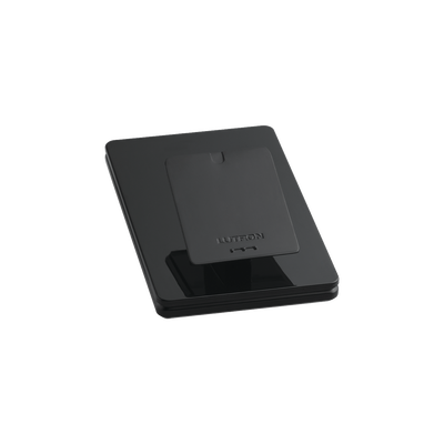 Base de mesa para un control remoto inalámbrico LUTRON. Con goma para evitar deslizamiento. | LPED1BL