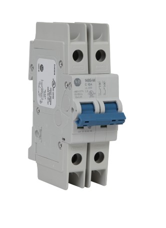 SSMELE Mod: 1489-M2C200 INTERRUPTOR TERMOMAGNETICO Inom 20 AMP, 10 KA, 2 POLOS, VOLTAJE DE OPERACION 230-400V;