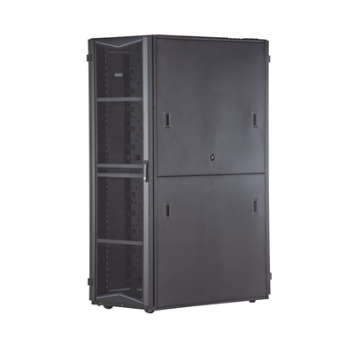 Gabinete FlexFusion para Centros de Datos, 42 UR, 600 mm de Ancho, 1070 mm de Profundidad, Fabricado en Acero, Color Negro | XG64212BS0001