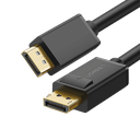 Cable DisplayPort 1.2 Macho a Macho | Longitud 5 Metros (16.40 Pies) | Versión DP1.2 | Soporta 4K@60Hz; 2K@144Hz | Soporta 3D | Color Profundo de 8 y 10 Bits | Blindaje Interno Múltiple | Cobre Estañado 28AWG | Botón de Liberación | 10213
