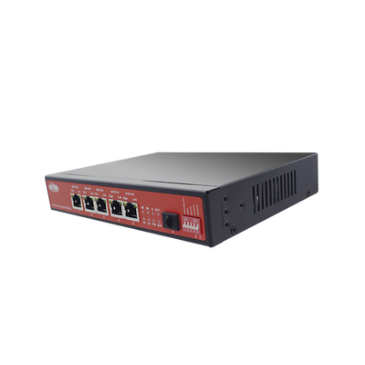 Controlador Solar de 15A con Switch PoE /  1 Puertos Gigabit PoE 802.3 bt / 2 Puertos PoE 802.3 af/at / 2 Puertos PoE Pasivo 24/48 Vcc / 1 Puerto SFP / No administrable | WI-PS306GF-UPS-15A-V2