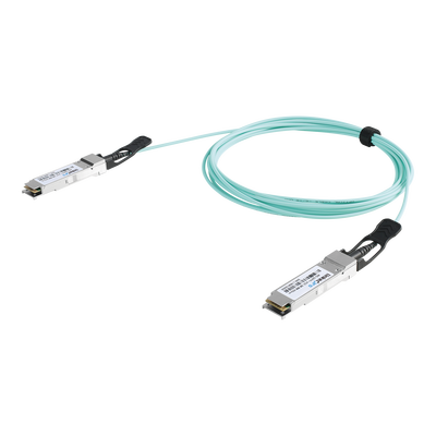 Cable AOC QSFP+ de 40 Gbps a 40 Gbps / Cable de fibra óptica Activo / Longitud: 2 metros | LP-AOC-40G-2M