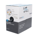 Bobina de Cable de 305 Metros (1000 Pies), Cat5e, Alto Desempeño, de Color Gris, UL, para Aplicaciones en Video Vigilancia, Redes de Datos. Uso Interior | PRO-CAT-5E-V2