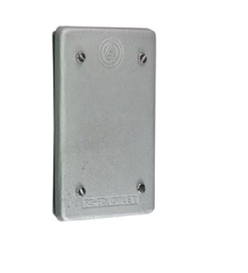 SSMELE TAPA CIEGA CONDULET RECTANGULAR ALUMINIO FUNDIDO Mod: DS100G