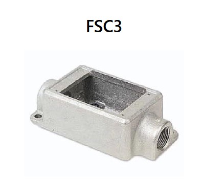 SSMELE: CONDULET FSC RECTANGULAR DE 1 254 Mod: FSC3