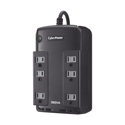 UPS de 350 VA/255 W, Topología Standby, Entrada 120 Vca NEMA 5-15P, Tipo Gabinete Compacto, Con 6 Tomas NEMA 5-15R | CP350SLG