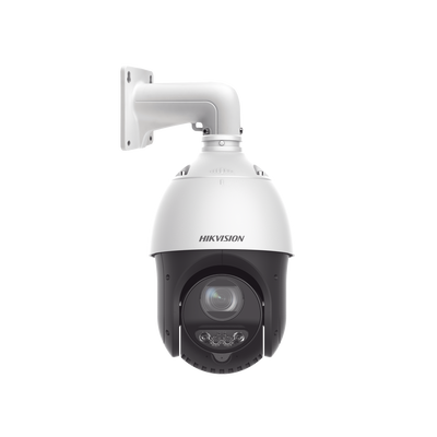 PTZ IP 4 Megapixel / 25X Zoom / 100 mts IR / IP67 / ACUSEEK / ACUSEARCH / AI-ISP / 2 Micrófonos y 1 Bocina Integrados / Detección Facial / ACUSENSE / Luz Estroboscopica y Alarma Audible / PoE+ | DS-2DE4425IWG1-E