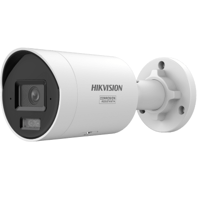 [Dual Light ] Bala IP 12 Megapixel (UHD) / Lente 2.8 mm / 40 mts Luz Blanca + 40 mts IR / ACUSENSE / Exterior IP67 / WDR 120 dB / PoE  / Micro SD / Metal / ACUSEEK / Captura Facial / NEMA 4X (Anticorrosión) | DS-2CD20123G2-LIUY