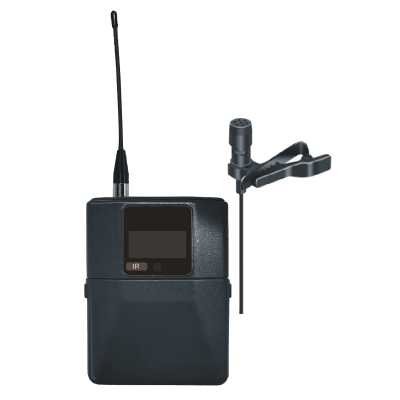 Micrófono de Solapa Digital Inalámbrico EP-59L / Condenser / Rango Frecuencia 540-590MHz y 640-690MHz / Modulación pi/4-DQPSK / Potencia Salida ≥10dBm / Autonomía >10 Horas / OLED Display / Ajuste Potencia y Volumen / Fun | EP-59L