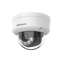 [Dual Light] Domo IP 8 Megapixel (4K) / Lente 2.8 mm / 30 mts IR + 30 mts Luz Blanca / Micrófono Integrado / Antivandálico IK08 / ACUSENSE Lite / Exterior IP67 / H.265 / PoE / Micro SD | DS-2CD1183G2-LIUF