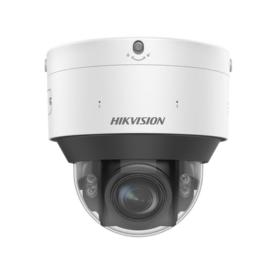 Domo IP 8 Megapixel / Lente Mot. 2.8 - 12 mm / Dual Light (30 mts IR + 30 mts Luz Blanca) / IK10 / IP67 / Reconocimiento Facial / WDR 140 dB / DeepinView / Búsqueda por Atributos / Heat Map / ACUSENSE / DARKFIGHTER S / Audio de Dos Vías | IDS-2CD7587G0-XZHS