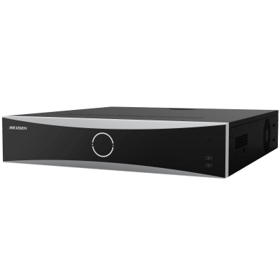 NVR 12 Megapixel (4K) / 32 Canales IP / Reconocimiento Facial / AcuSense / 8 Bahías de Disco Duro /  2 HDMI en 4K / Alarmas I/O | DS-8632NXI-K8(E)