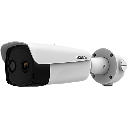 (HIKMICRO) Cámara Bullet IP Dual Térmica 15.4 mm (384×288) / Óptica 8 mm (4 Megapixel) / IA GUANLAN / 75 m IR / IP67 / IK10 / NEMA 4X / PoE / Termométrica -20°C a 150°C / Detección Fuego y Humo / TP | HM-TD2638-15/G1/T3Y