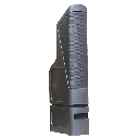 Altavoz Line Array Exterior | 200W RMS | 37 Hz - 20 kHz | 16 Tweeters + 4 Midranges + 1 Woofer | IP56 | Instalación Enterrada o Base Placa | Cobertura 25-30 pies (7.6-9.1 m) | TT10
