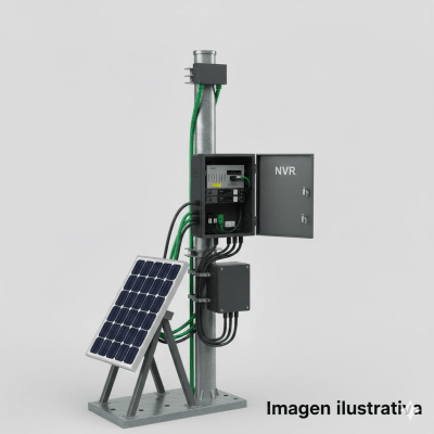 Kit Solar para repetidores KENWOOD/ NXR1700/1800 | KITSOLARREPE