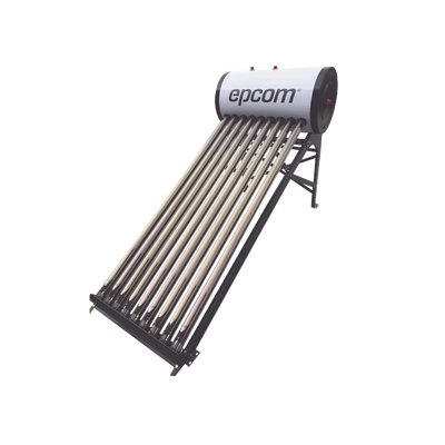 Bóiler Solar de 90L, Baja Presión con 9 Tubos de Vacío de Mayor Resistencia y Termotanque Inoxidable de Grado Alimenticio, Resistentes a Granizo de Hasta 25 mm/ l , Incluye Anodo de Magnesio | STE-LPWH90