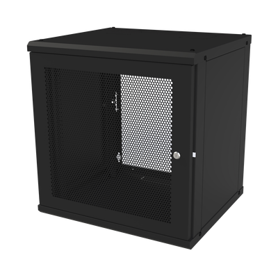 Gabinete de Pared Fijo, Puerta Perforada, Rack 19in,  de 12 Unidades de Rack | SR-1912-GFP-VR2