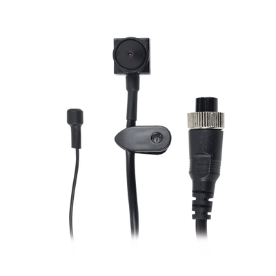 Cámara Pinhole AHD de 2 Megapixel (1080p) para Videovigilancia Móvil / Uso en Interior / Microfono Integrado / Conector Tipo Aviación | XMRPINHOLEAHDV2