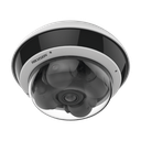 PanoVu Series / Vista Panorámica 360º / 4 Lentes Mot. 2.8 a 8 mm (5 Megapixel por Lente) + 1 Vista Fisheye (2 Megapixel) / 22 Megapixel en Total / DARKFIGHTER / ACUSENSE / Exterior IP67 / IK10 / NEMA 4X / PoE+ / 30 mts IR / Micro SD | DS-2CD6D55G2-IZHS