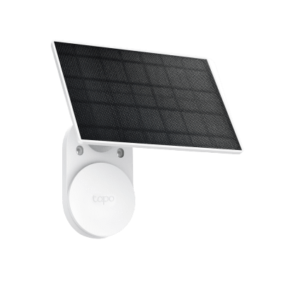 Panel Solar / 2.5 W Máximo / 5.2 V Voltaje / IP65 / Cable 4 m (13.1 ft) / Compatible Cámaras Tapo / Tipo-C + Micro USB / Montaje Ajustable | TAPO-A201