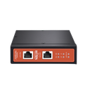 Inyector PoE Industrial / DC entrada 12-57V / PoE salida de Hasta 90W / Carcasa de Metal / Riel DIN / Aplicaciones CCTV | WIPOE58BTIDC