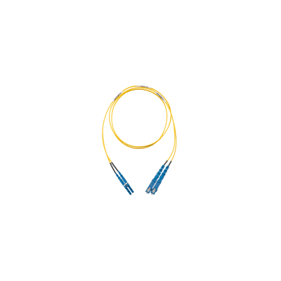 Jumper de Fibra Optica Monomodo 9/125 OS2, LC-SC Duplex, OFNR (Riser), Color Amarillo, 15 Metros (49.21 Pies) | F92ERLNSNSNM015