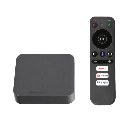 STB 4K Android con Google TV / Alto Rendimiento / Conexión Wi-Fi y por Cable / Control Remoto Bluetooth / Salida HDMI / Software de Gestion para ISP´s | LP1TVBOX