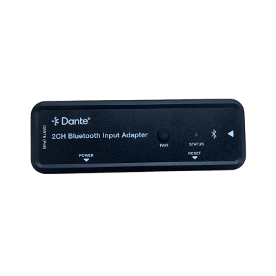 Extensor de Audio Dante® 2CH Bluetooth Input Adapter | Entrada Bluetooth 2 Canales | Salida Dante® Digital | Latencia Configurable 1-5 ms | Compatible HDMI 1.4 | HDCP 1.4 | PoE IEEE802.3af | Distancia de Transmisión 100 m | EPP-AUD2BEN