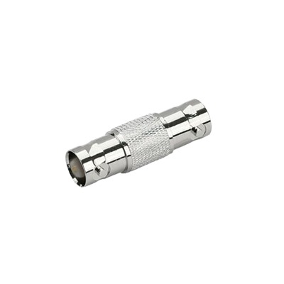 Adaptador Tipo Barril para 75 Ohm, de Conector BNC Hembra a BNC Hembra, Níquel/ Oro/ Teflón. | TT-RG-09