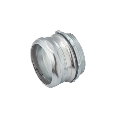Conector de Compresión de Acero Galvanizado para Pared Delgada de 2". | HUB-2908