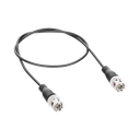 Cable Coaxial Armado con Conector BNC (Video) / Longitud de 0.6 Metros (1.97 Pies) / Optimizado para Cámaras 4K / Uso en Interior | TT-BNC-BNC-0.6M