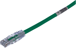 Cable de Parcheo TX6, UTP Cat6, 24 AWG, CM, Color Verde, 3.05 Metros (10 Pies) | UTPSP10GRY