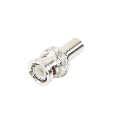 Carga Coaxial Terminal de 75 Ohm para CCTV, 1/2 Watt, en Conector BNC Macho, Níquel/ Oro/ Delrin | RFB-1750