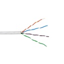 Bobina de Cable de 305 Metros (1000 Pies) UTP Cat6 Riser / Color Blanco / UL, CMR, Probado a 350 Mhz / Para Aplicaciones de CCTV, Redes de Datos, IP Megapixel, Control RS485 | 6360-1101/1000