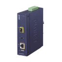 Convertidor de Medios PoE Industrial, Puerto SFP 1000BASE-SX/LX a Puerto RJ45 Gigabit con Salida PoE 802.3at (Hasta 30 W). | IGTP-805AT