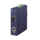 Convertidor de medios industrial PoE+ 1000BASE-SX a 10/100/1000BASE-T 802.3at (SC,MM) -550 m | IGTP-802T