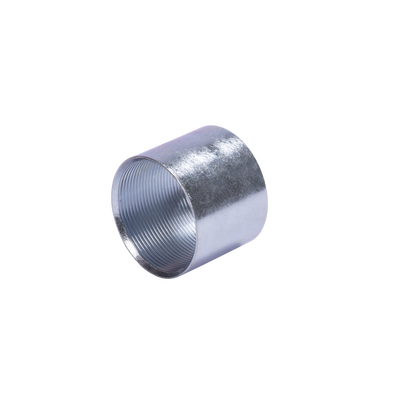 Cople 2" (52mm) pared gruesa con rosca galvanizado etiqueta amarilla | JU-PG-200-COP