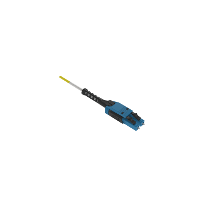 Jumper de Fibra Óptica Monomodo 9/125 OS1/OS2, LC-LC Uniboot Duplex, LSZH, Color Amarillo, 3 Metros | F92RLU1U1ONM003
