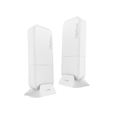 (Wireless Wire) Kit Enlace en 60 GHz PTP, Alcance hasta 100 mts, "Hasta 1Gbps". | RBWAPG-60ADKIT